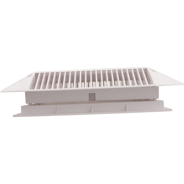 Main Drain Grate, Aquastar Retro Wav, 12" x 12" Square, Wht : 1216101