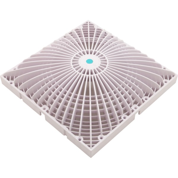 Suction Oulet Cover, AquaStar MoFlow, 12" Sq, Retro Fit, Wht : R12MF101