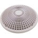 Cover, Aquastar MoFlo, 10" Round, w/Frame, White : 10MF101