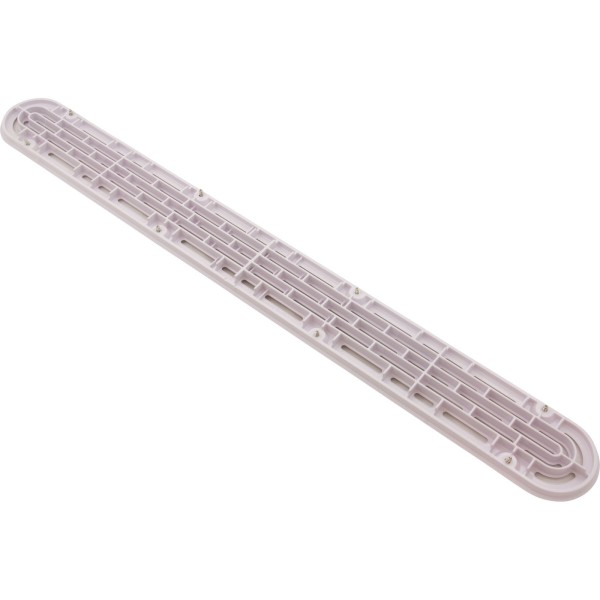 Channel Drain Cover Only, Aquastar, 32", White, VGB : 32CDFLNF101