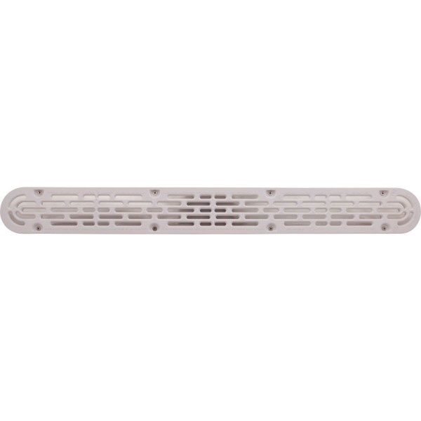 Channel Drain Cover Only, Aquastar, 32", White, VGB : 32CDFLNF101