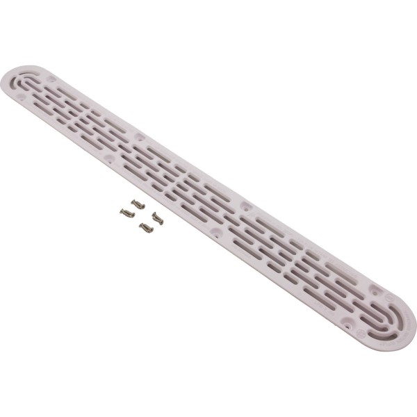 Channel Drain Cover Only, Aquastar, 32", White, VGB : 32CDFLNF101