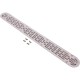 Channel Drain Cover Only, Aquastar, 32", White, VGB : 32CDFLNF101