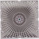 Main Drain Cover, AquaStar, Retro MoFlow, 9" x 9", Square, White : R9MF101
