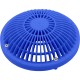 Suction Cover, AquaStar, 8" Round Moflow and Mud Frame, Blue : 8MF104