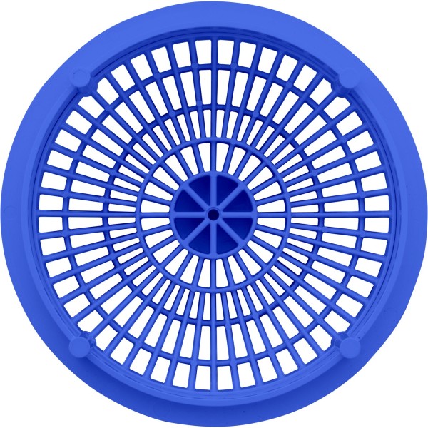 Suction Cover, AquaStar, 8" Round Moflow and Mud Frame, Blue : 8MF104