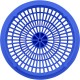 Suction Cover, AquaStar, 8" Round Moflow and Mud Frame, Blue : 8MF104