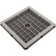 Main Drain Cover, Aquastar Wave, 12" Square, w/Fr, Lt Gry, VGB : WAV12WR103