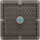 Main Drain Cover, Aquastar Wave, 12" Square, w/Fr, Lt Gry, VGB : WAV12WR103