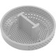 Suction Cover, BWG, 3-3/4", 100gpm, White, Bath Only : 30133-WH