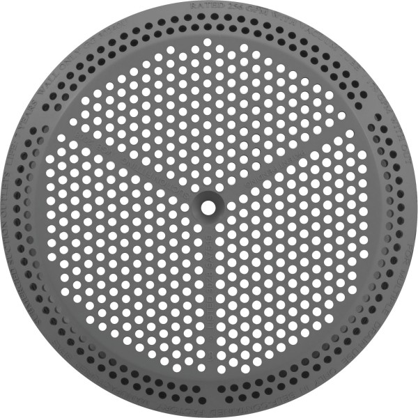 Suction Cover, BWG/GG, 4-7/8", 179/256 gpm, Gray, w/Screws : 30240U-CG