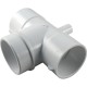 Vacuum Break Fitting, Suction, 2"s x 2"s x 2-1/2"spg, 3/4"sb : 413-2330v
