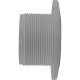 Wallfitting 1 1/2"Fpt X 1 1/2"S - Gray : 215-9157