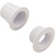 Fiberglass Pool Wallfitting, W/Nut, White, No Gasket : 25523-500-000
