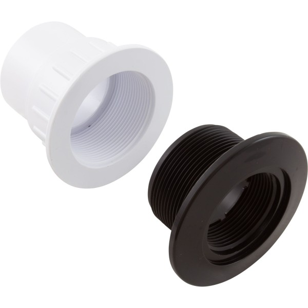 Fiberglass Pool Wallfitting, W/Nut, Black, No Gasket : 25523-504-000