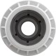 Fiberglass Wall Fitting With Eyeball, White : 25523-700-000