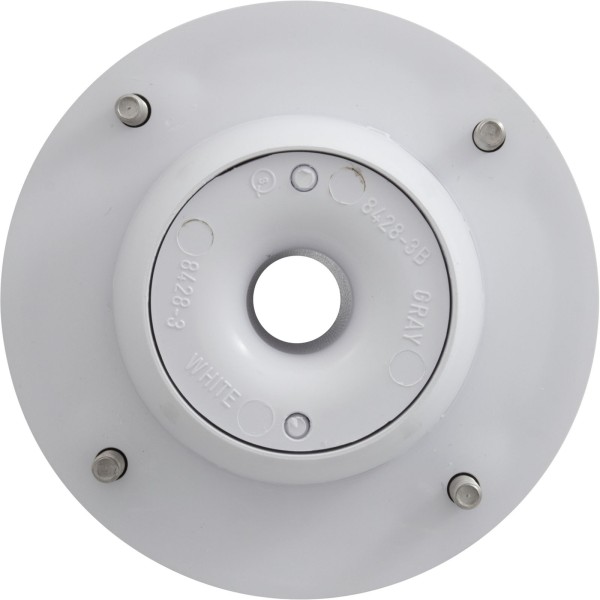 Eyeball Inlet, Pentair, 1-1/4", Gunite, White : 08428-0001