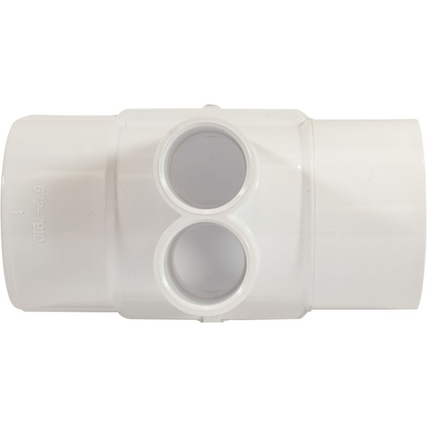 Manifold, 2"S X 2"S (2) 3/4"S Ports : 672-7910