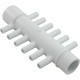 Manifold, 3/8" Barb, 12 Port, 1" Slip x 1" Spigot : 672-0410