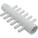 Manifold, 3/8" Barb, 12 Port, 1" Slip x 1" Spigot : 672-0410