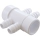 Manifold, 3/4" Barb, 4 Port, 1-1/2" Slip x 1-1/2" Spigot : 72044