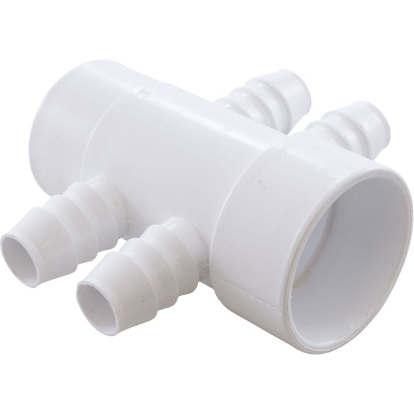Manifold, 3/4" Barb, 4 Port, 1-1/2" Slip x 1-1/2" Spigot : 72044