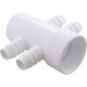 Manifold, 3/4" Barb, 4 Port, 1-1/2" Slip x 1-1/2" Spigot : 72044