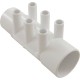 Manifold, 3/4" Smooth Barb, 6 Port, 2" Slip x 2" Spigot : 672-4940