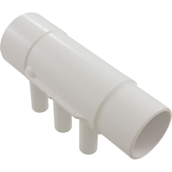 Manifold, 3/4" Smooth Barb, 6 Port, 2" Slip x 2" Spigot : 672-4940