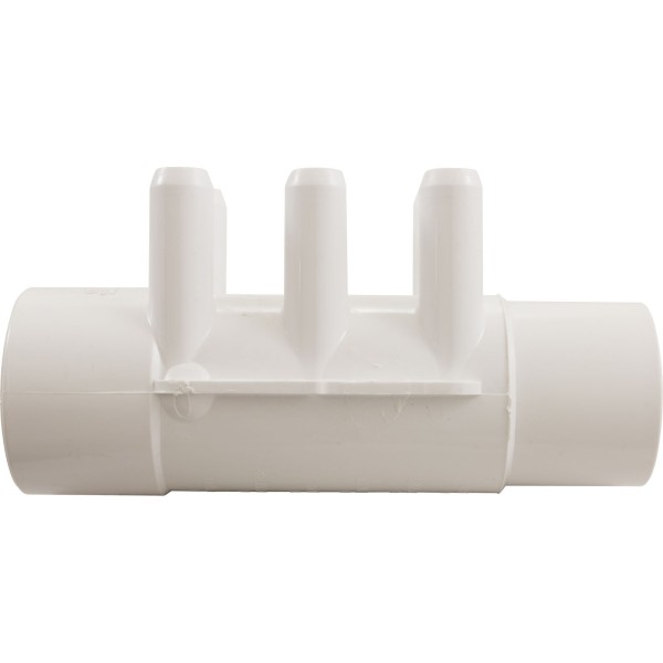 Manifold, 3/4" Smooth Barb, 6 Port, 2" Slip x 2" Spigot : 672-4940