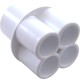Manifold, 1/2" Slip, 4 Port, Transition, 1" Slip : 672-4570