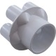 Manifold, 3/4" Slip, 6 Port, Transition, 2" Slip : 672-4260