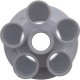 Manifold, 3/4" Slip, 6 Port, Transition, 2" Slip : 672-4260