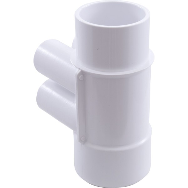 Manifold, 3/4" Slip, 4 Port, Flow Thru, 2" Slip x 2" Spigot : 672-4200