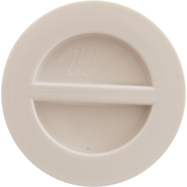 Flush Plug 1 1/2"With Gasket - White : 400-4140