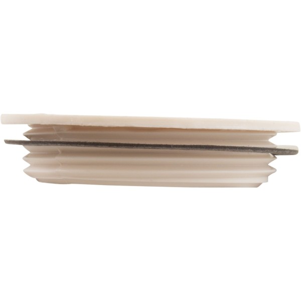 Flush Plug 1 1/2"With Gasket - White : 400-4140