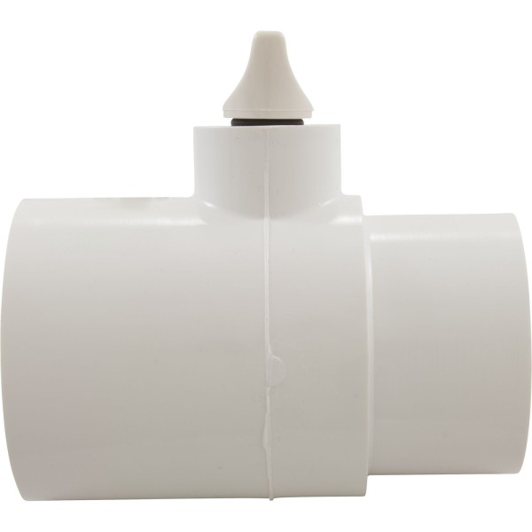 Tee Assembly With Relief Plug 2" Spigot X 2" S X 3/8" Fpt Wi : 400-4260