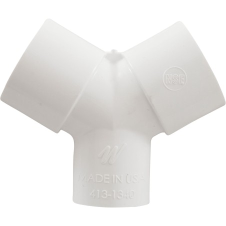 Bath 1"Sx1"Sx3/4"S 45O Wye Adapter : 413-1340