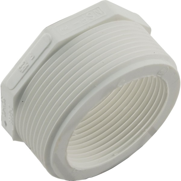 Reducer, Pentair PacFab Challenger, 2"mpt x 1-1/2"fpt : 552377