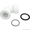 90 Elbow, HydroQuip, 1-1/2"x 2", pump to Heater, w/o t-well : 48-0001-S