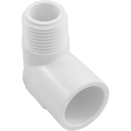 90 Elbow, 1/2" Slip x 1/2" Male Pipe Thread : 410-005