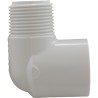 90 Elbow, 3/4" Slip x 3/4" Male Pipe Thread : 410-007