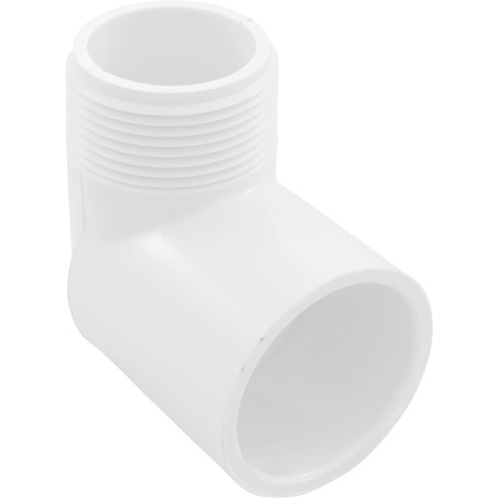 90 Elbow, 1-1/4" Slip x 1-1/4" Male Pipe Thread : 410-012