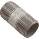 Nipple, Galvanized, 2" x 3/4" Male Pipe Thread : ZNG042
