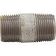 Nipple, Galvanized, 2" x 3/4" Male Pipe Thread : ZNG042