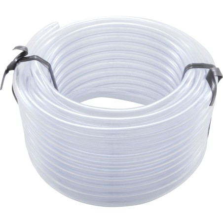 Air/Water Tubing, Vinyl, 3/8"id x 9/16"od, 50ft Roll :