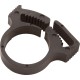 Tubing Clamp, Zodiac Polaris180/280/360/380, 9/16"od, Black, EA : B16