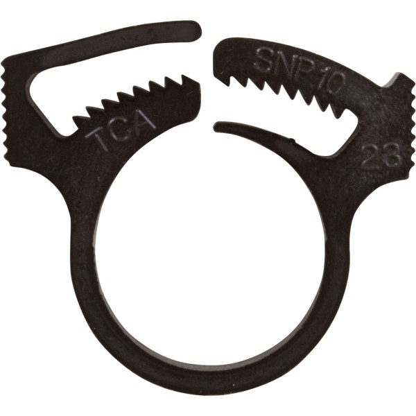 Tubing Clamp, Zodiac Polaris180/280/360/380, 9/16"od, Black, EA : B16
