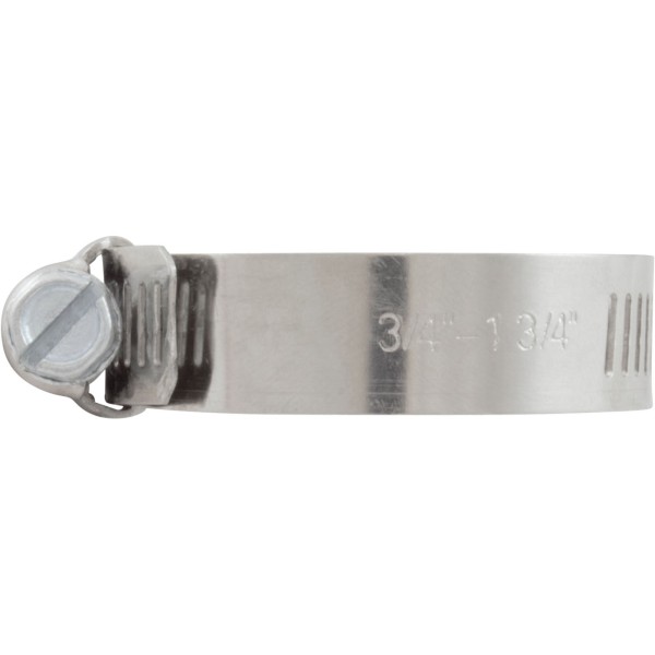 Stainless Clamp, 3/4" to 1-3/4" : H03-0004