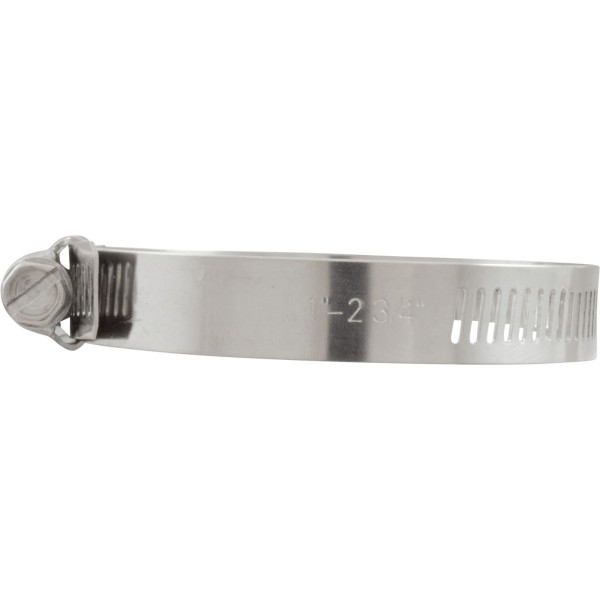Stainless Clamp, 1-3/4" to 2-3/4" : H03-0007BU